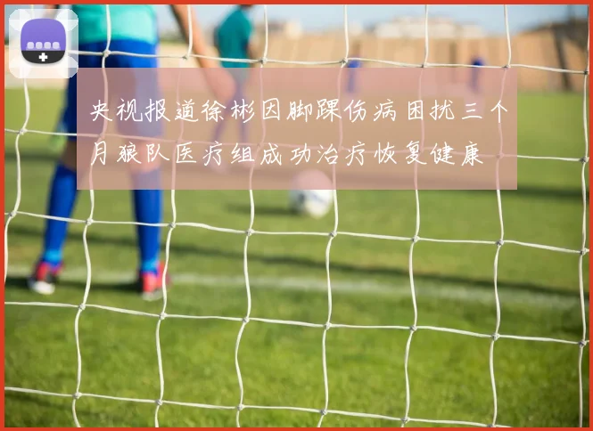 央视报道徐彬因脚踝伤病困扰三个月狼队医疗组成功治疗恢复健康